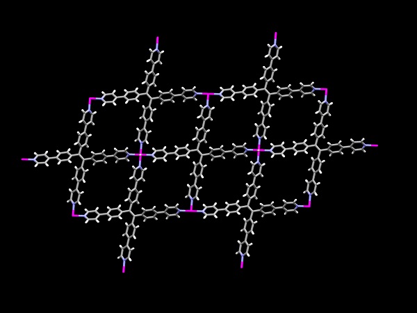 Fluorescent Zn(II) - (Pyridyl)TPE metal-organic framework